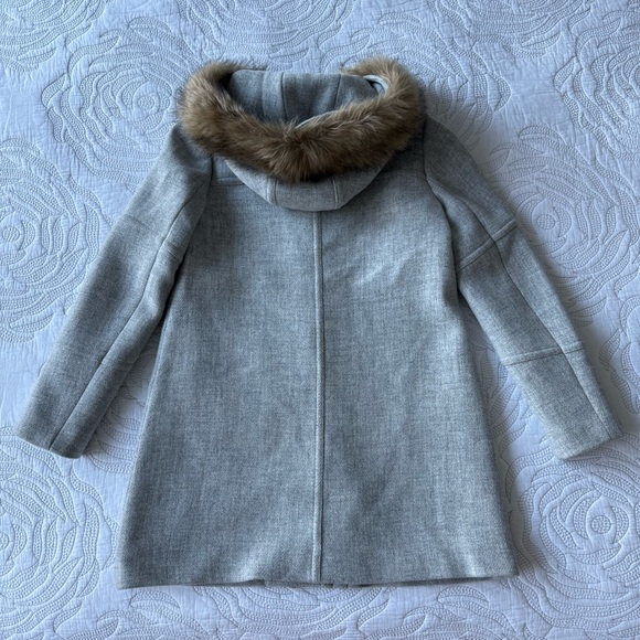 J. Crew - Chateau Parka Italian Stadium Cloth Wool Coat - Heather Dusk (Gray) - Picture 10 of 15